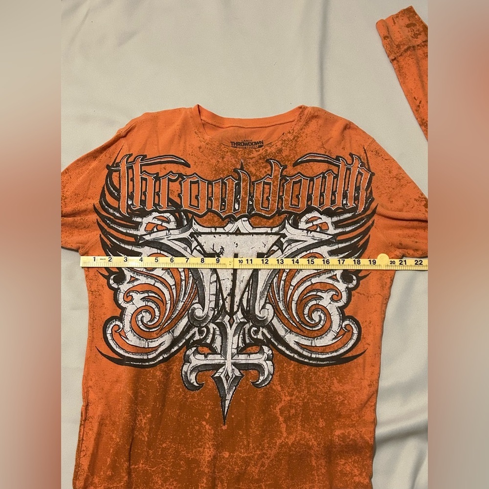Affliction Throwdown Havoc Thermal Long Sleeve - L - Picture 8 of 9